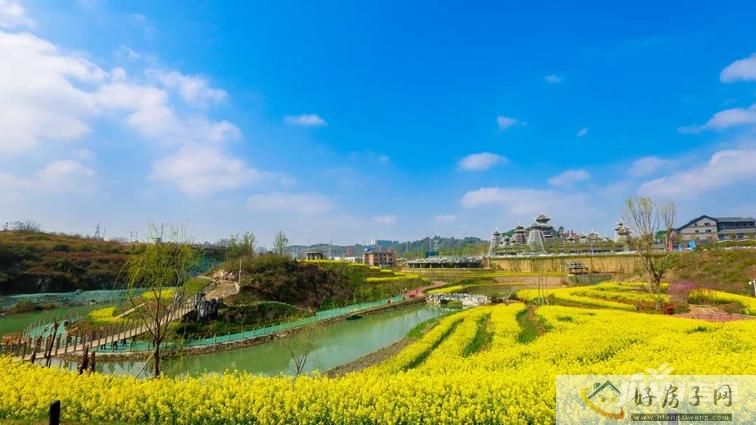 多彩澜庭实景郊区风光