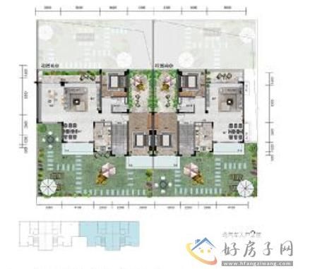 贵阳碧桂园凤凰城别墅映湖合院342.48平米4室3厅5卫二层