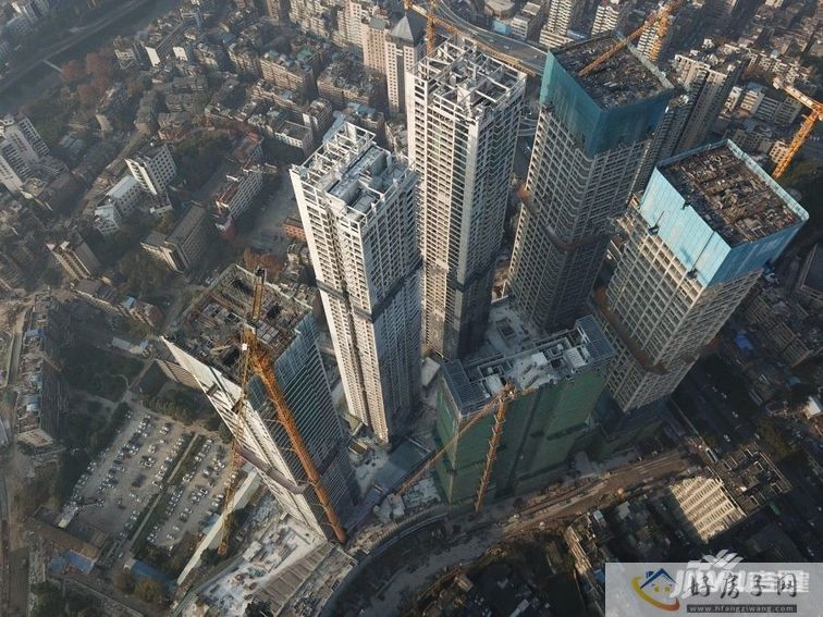 碧桂园贵阳中心实景图全景鸟瞰图