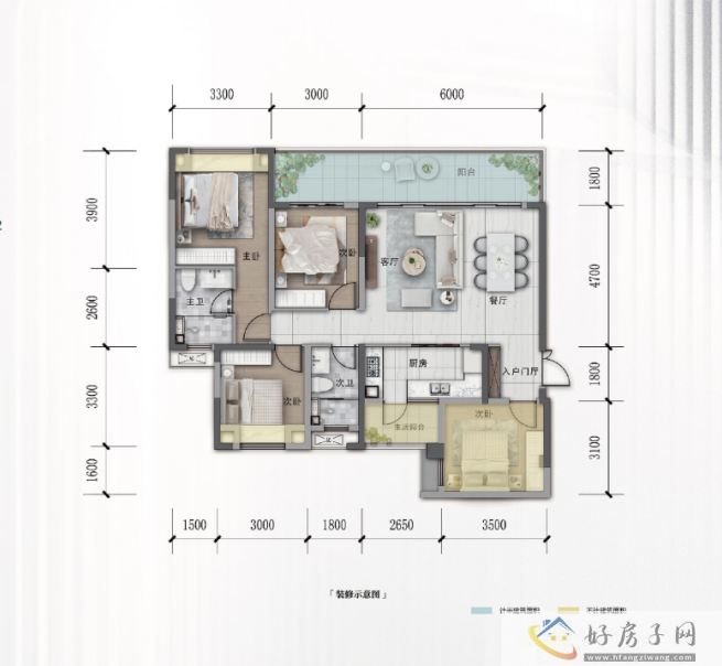 一 品 爆 款｜116㎡阔景四房 ，隔着屏幕就能闻到阳光的味道！            </h1>(图4)